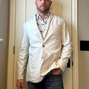 NWT Tailor Vintage cotton linen blazer